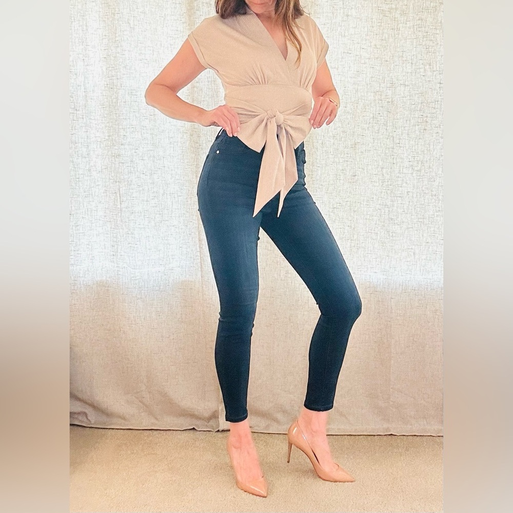 Express Pink Bow Top